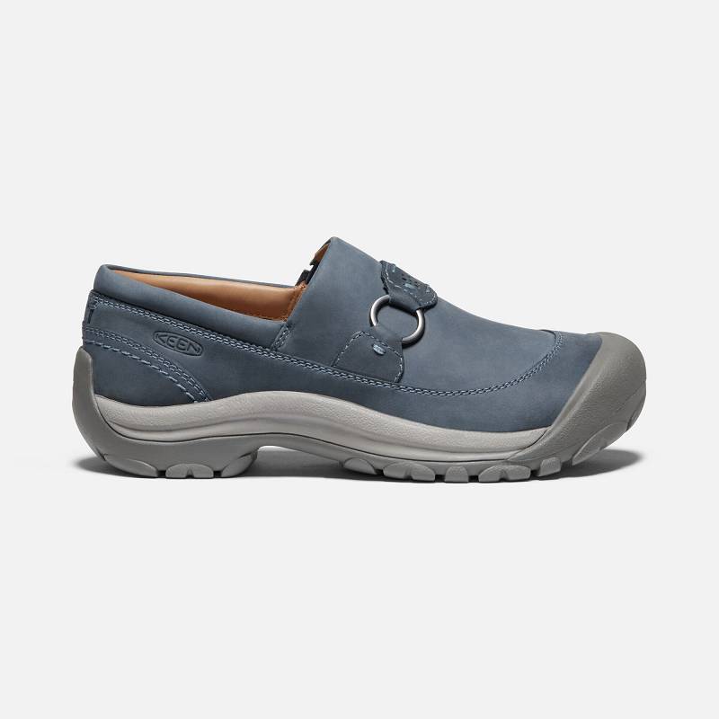 Keen Kaci II Halbschuhe Damen DE-19743 Dress Blue/Steel Grey - Keen Damenschuhe Blau